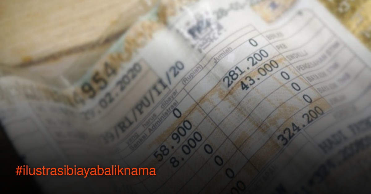 Biaya Balik Nama Kendaraan Bekas 2026: Gratis, Tapi Ada Pungutan Lain