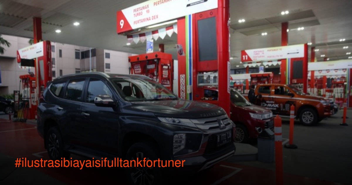 Biaya Isi Penuh Tangki Pajero-Fortuner Tembus Rp 2 Juta