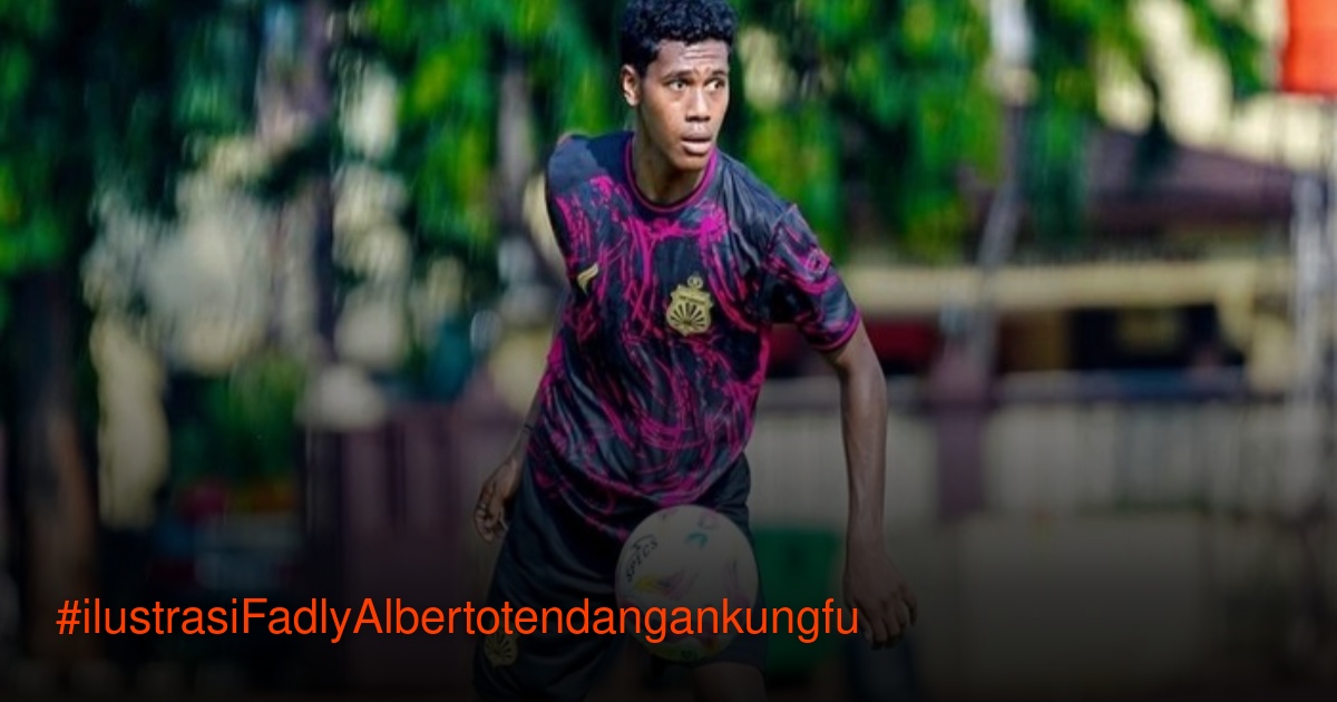 Fadly Alberto Klaim Ucapan Rasis Picu Tendangan Kungfu di EPA U-20