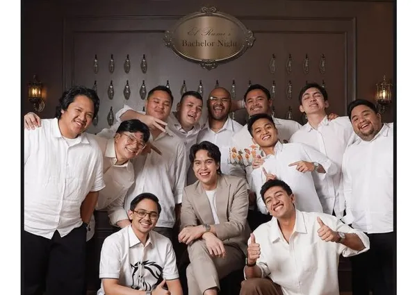 El Rumi Ucapkan Terima Kasih ke Groomsmen Jelang Nikah