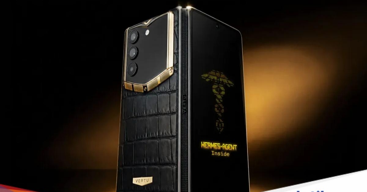 Vertu AlphaFold: Ponsel Lipat Mewah dengan Asisten AI Hermes