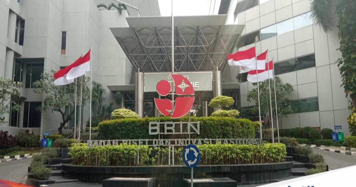 Gedung kantor Badan Riset dan Inovasi Nasional BRIN