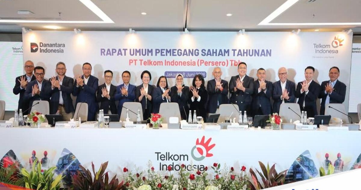Telkom Bagikan Dividen Rp 21,9 Triliun Hasil RUPST 2025
