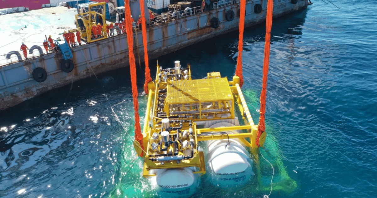 China Resmikan Pusat Data Bawah Laut Bertenaga Angin Lepas Pantai