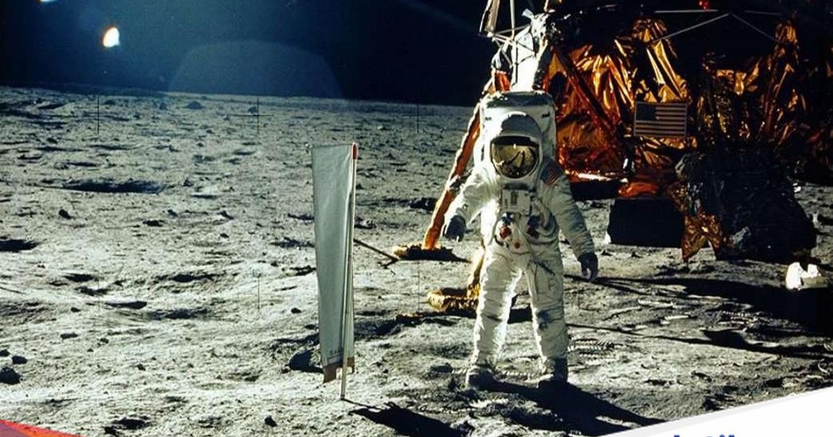 Ilustrasi misi pendaratan manusia di Bulan oleh NASA dan SpaceX