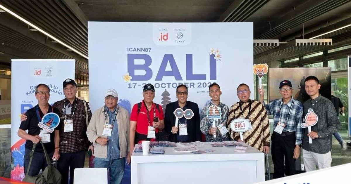Suasana pertemuan ICANN dengan delegasi Indonesia di Spanyol