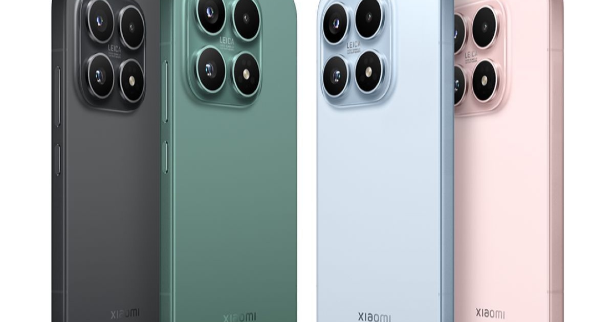 Ilustrasi ponsel Xiaomi 18 Pro dengan desain futuristik dan logo Xiaomi
