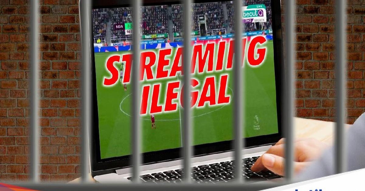 Ilustrasi streaming ilegal sebagai representasi pelanggaran HKI di ruang digital