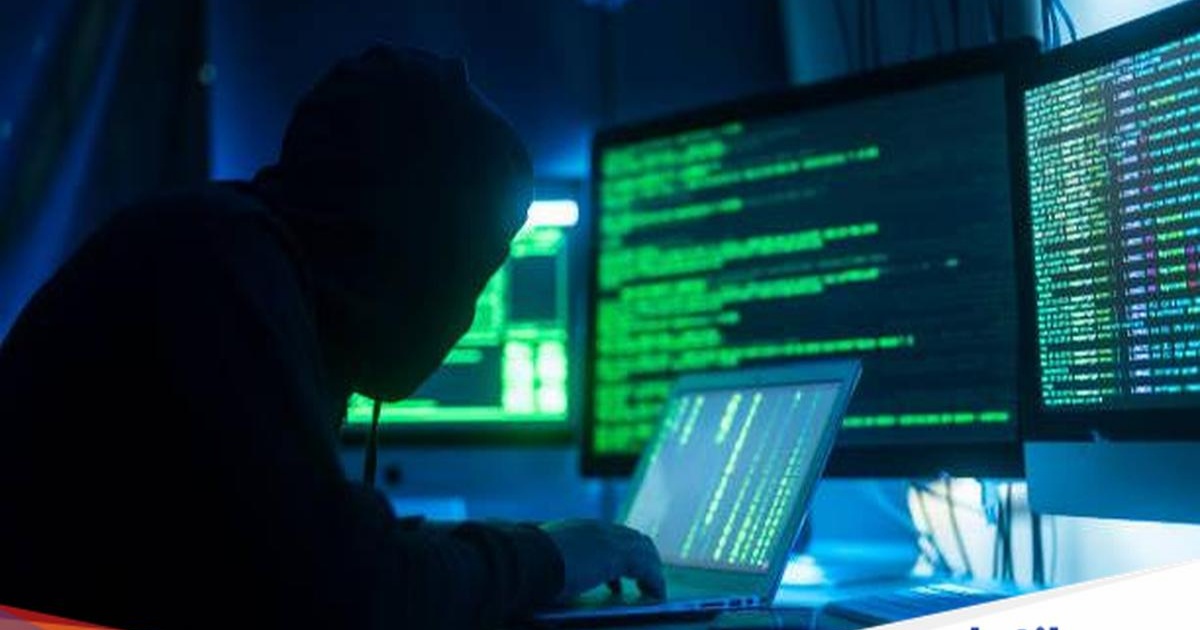 Ilustrasi kelompok hacker ransomware yang menyerang server data pemerintah