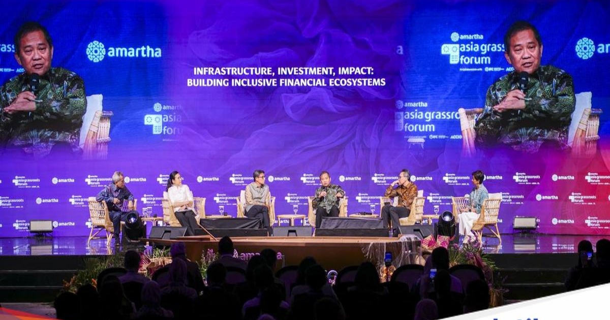 Komisaris Utama Amartha Rudiantara dalam diskusi The 2026 Asia Grassroots Forum