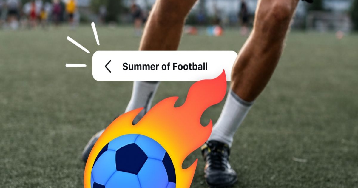 Ilustrasi fitur spesial Piala Dunia 2026 di aplikasi Threads