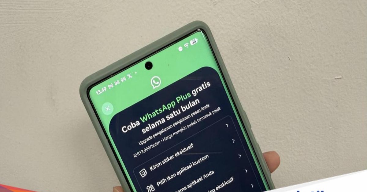 WhatsApp Plus dengan fitur kustomisasi eksklusif di ponsel pintar