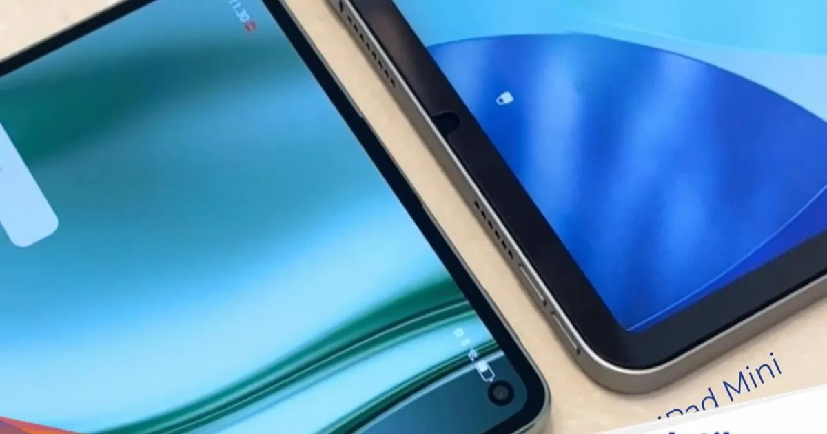 HUAWEI MatePad Mini dengan desain ramping dan ringan, lebih tipis dari iPad Mini 7