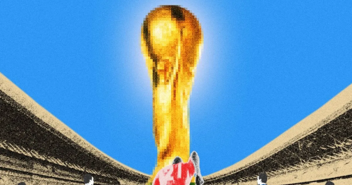 Ilustrasi analisis data AI dalam pertandingan sepak bola modern