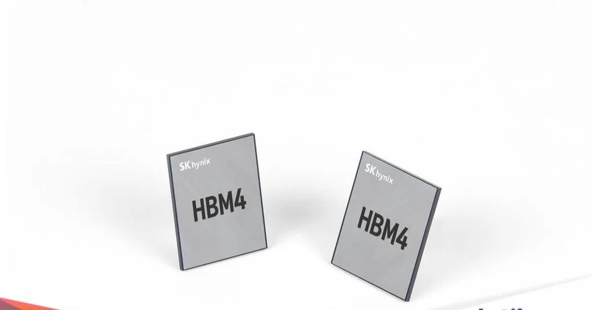 Ilustrasi modul HBM SK Hynix yang menjadi kunci dominasi perusahaan di era AI