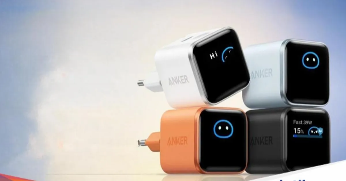 Anker Nano 45W Smart Display Charger dengan fitur Care Mode untuk menjaga kesehatan baterai HP