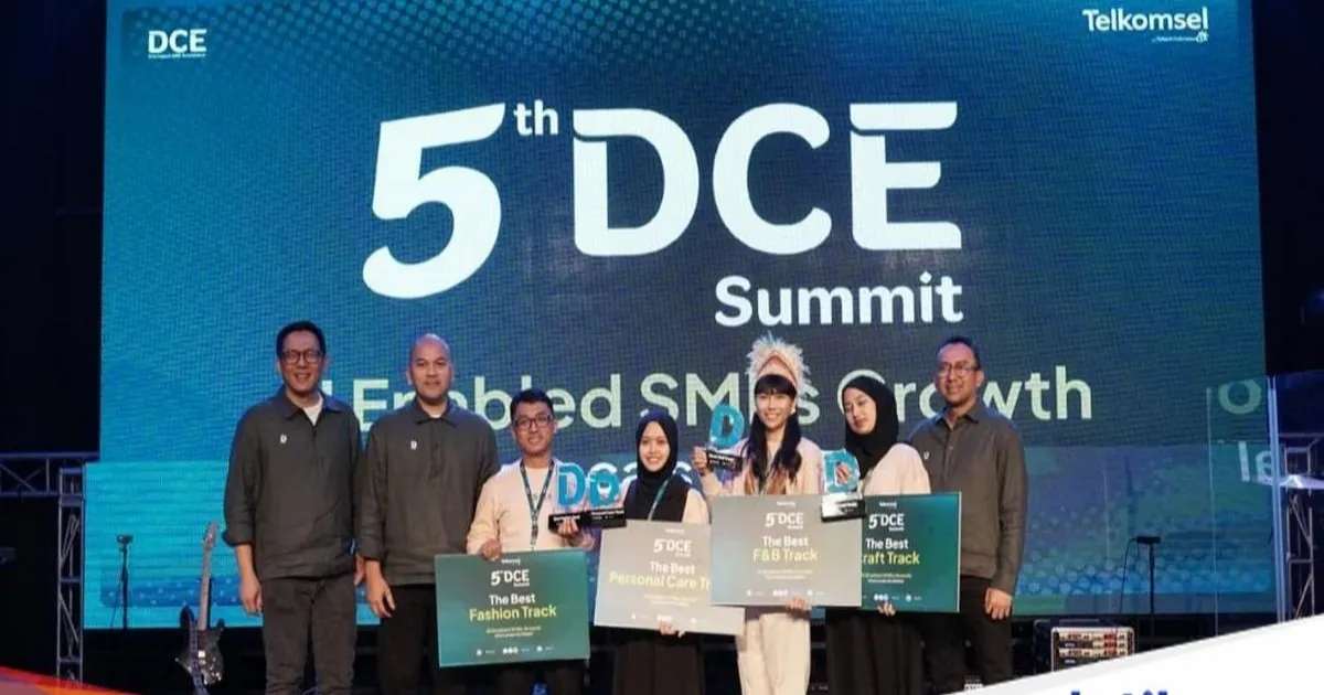 Suasana acara DCE Academy & Summit 2026 Telkomsel di Bandung dengan peserta UKM
