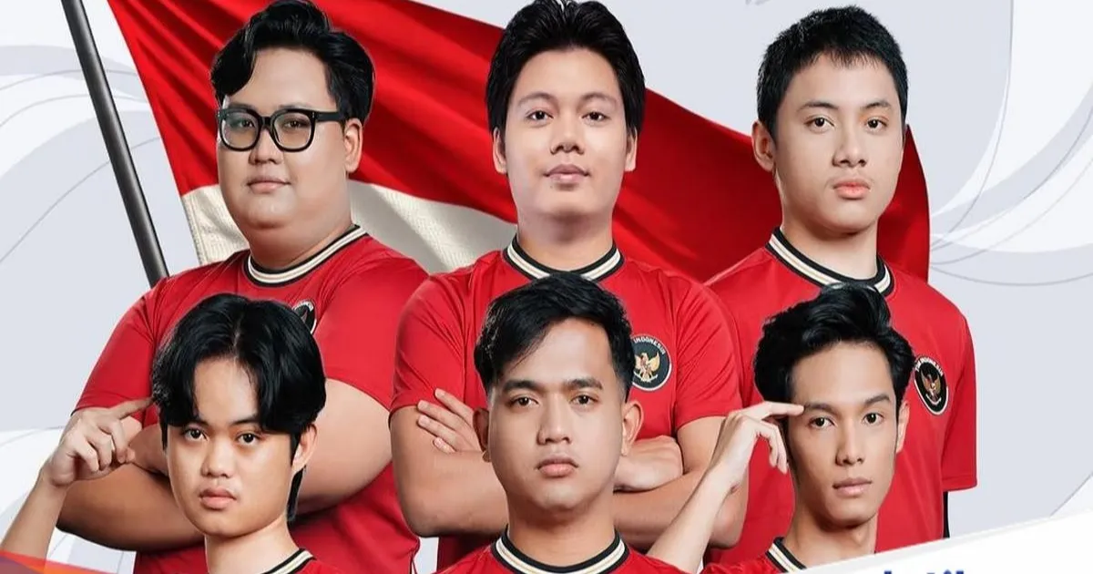 Timnas PUBG Mobile Indonesia merayakan keberhasilan lolos ke final Esports National Cup 2026