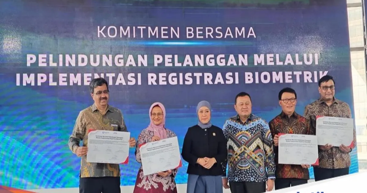 Deklarasi komitmen bersama implementasi registrasi pelanggan berbasis data biometrik secara penuh