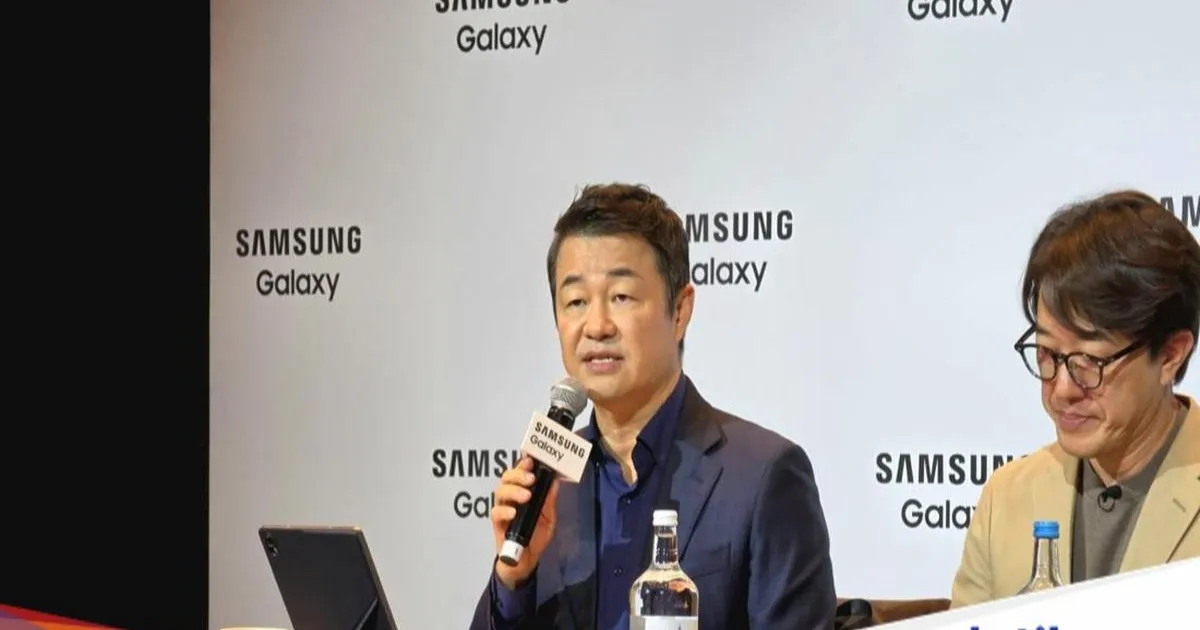 CU Kim Presiden dan CEO Samsung Electronics South East Asia and Oceania di Galaxy Unpacked 2026 London