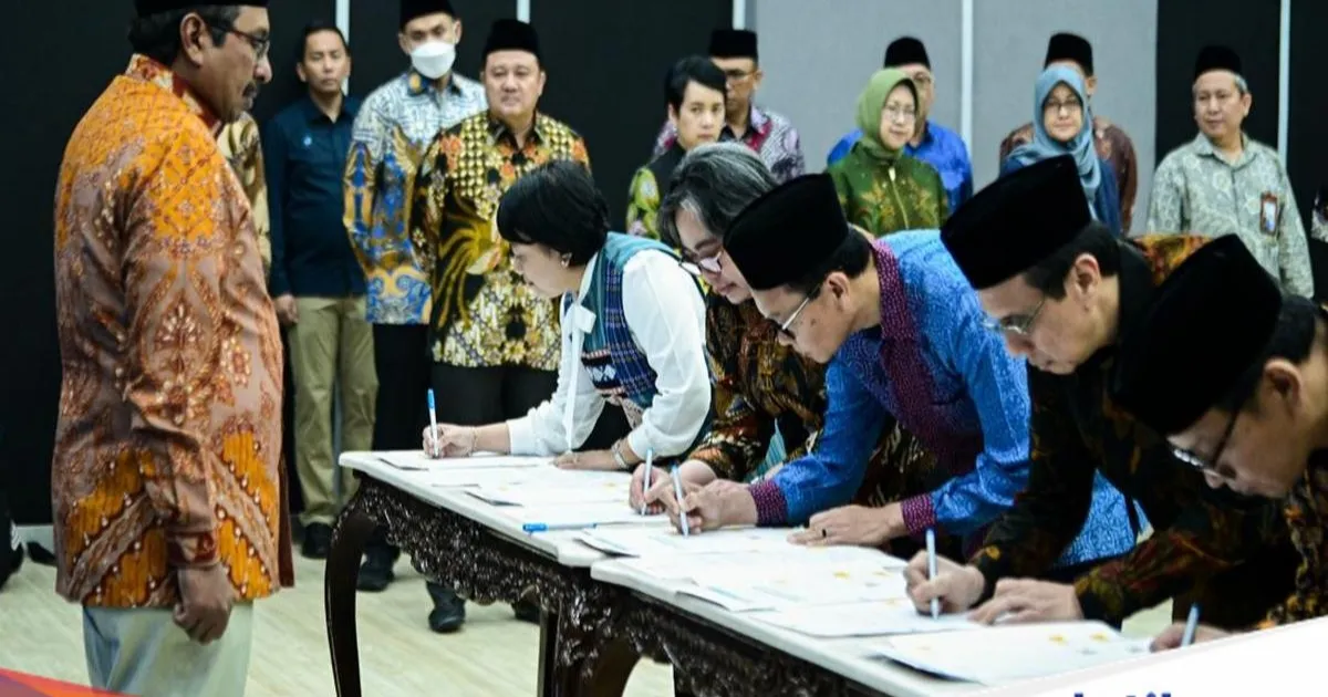 Pelantikan pejabat Kementerian Komdigi, Said Mirza Pahlevi sebagai Direktur Kecerdasan Artifisial