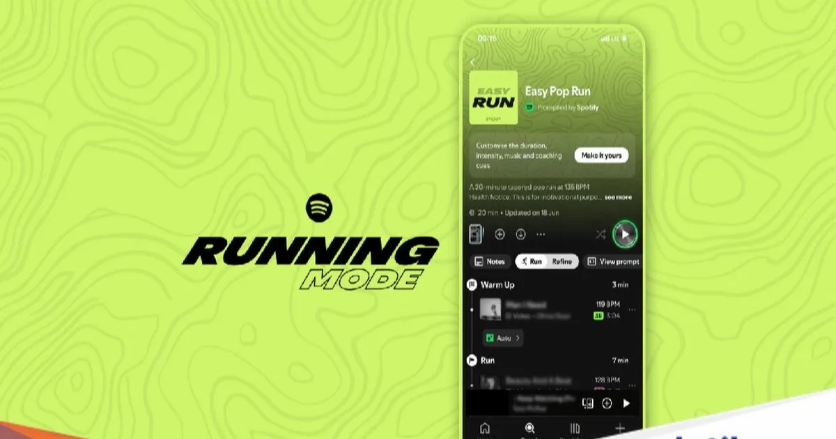 Spotify luncurkan Running Mode untuk pelari dengan playlist personalisasi