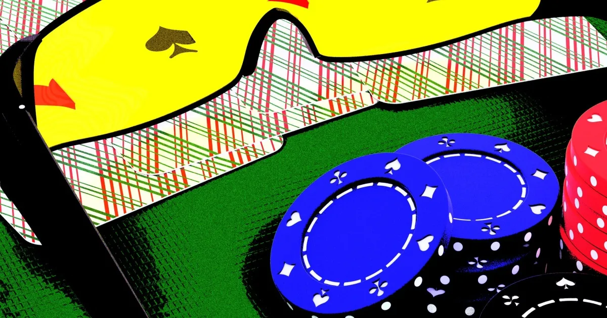 Tampilan overlay AI tells detection ESPN saat siaran WSOP Main Event 2026 dengan metrik pergerakan pemain