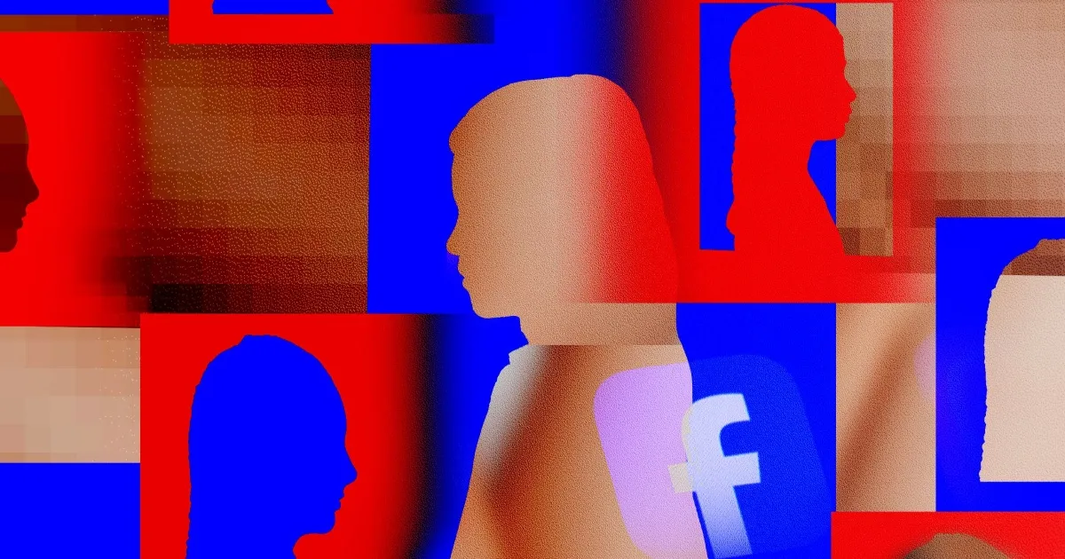 Ilustrasi iklan CSAM AI yang ditemukan di pustaka iklan Meta oleh peneliti Tech Transparency Project